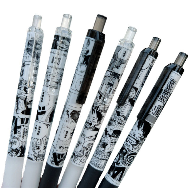 Anime One Piece Pen Black Ink 0.5mm 