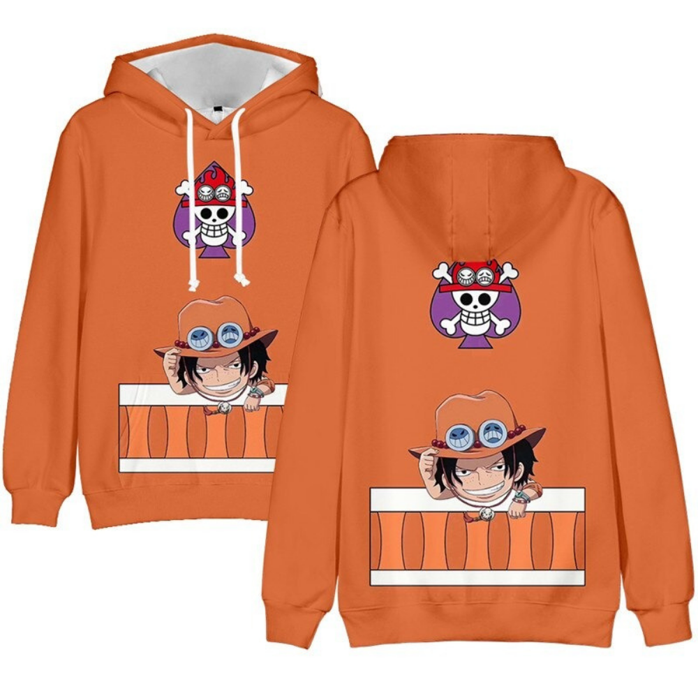 One piece ace discount hoodie