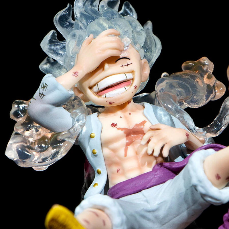 Estatueta 21cm One Piece Luffy Gear 5 - Mini Heroes