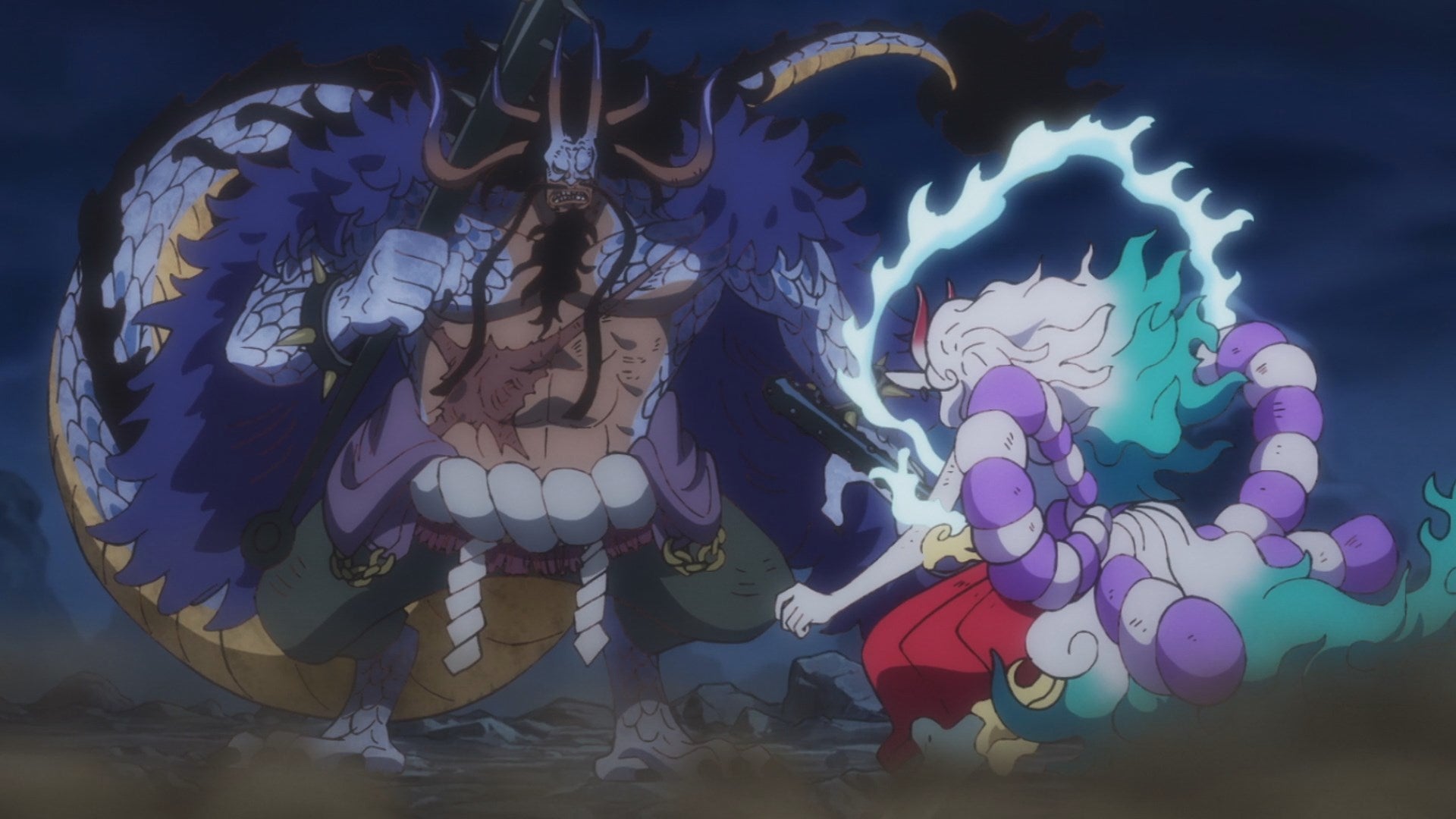 Yamato turns his bonds of passion to strength to sever ties with Kaido! # OnePiece, episode 1048, premieres tonight on Crunchyroll!