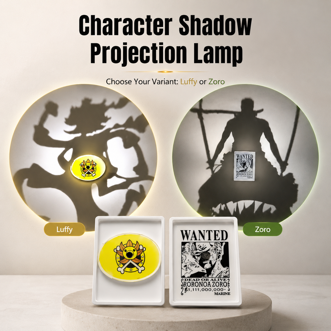 Character Shadow Projection Lamps