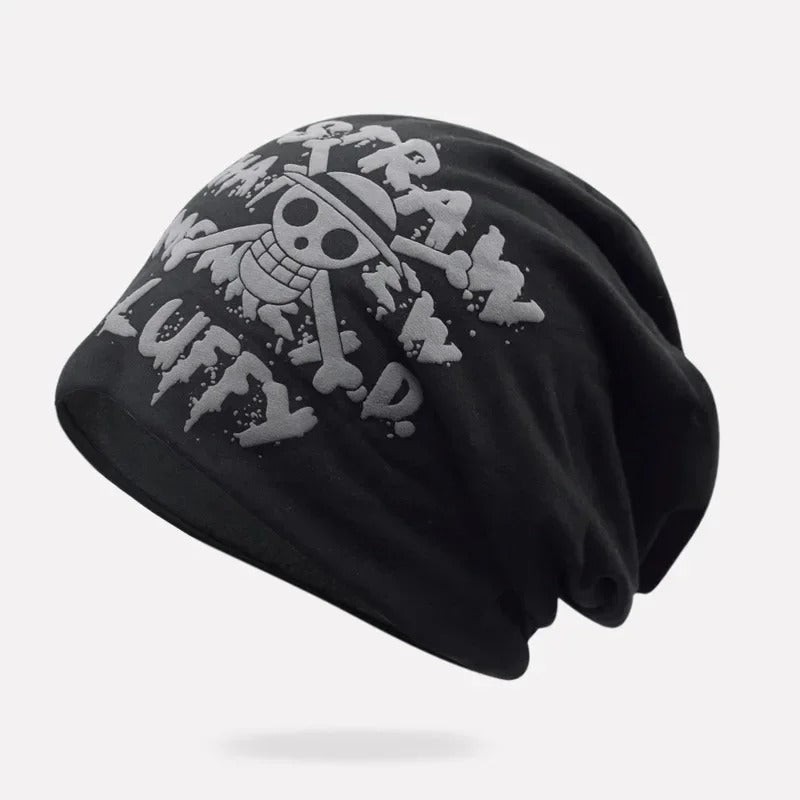 Luffy winter hat-black