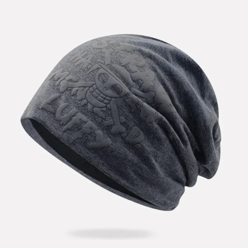 Luffy winter hat-gray