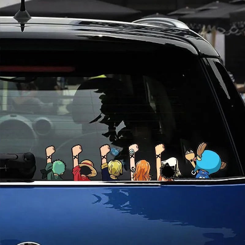 OnePiece-CarStickers-waterproof-mynakama-anime-luffy-zoro-nami-sanji-chopper-brook-robin-usopp-franky-car-bik-window