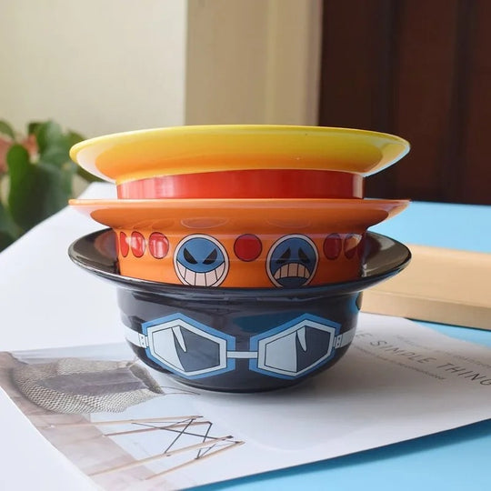 Luffy - Sabo - Ace Ceramic Bowls