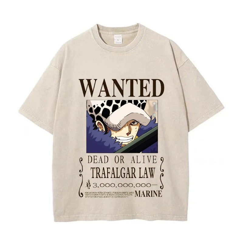 Law - Wanted T-shirt – MyNakama
