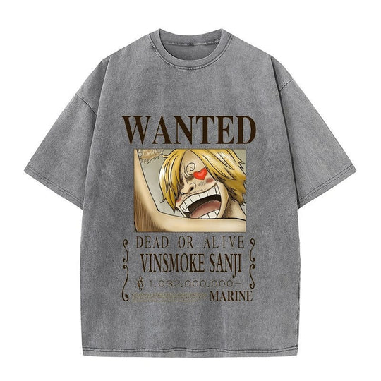 Sanji - Wanted T-shirt