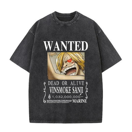 Sanji - Wanted T-shirt