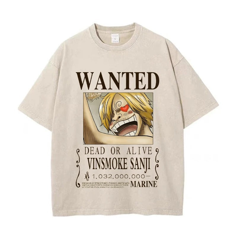 Sanji - Wanted T-shirt