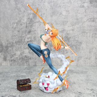 Nami figure with Zeus