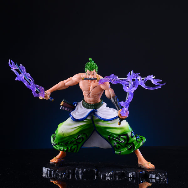 New One Piece KOA Enma Haki Roronoa Zoro Figure Toys