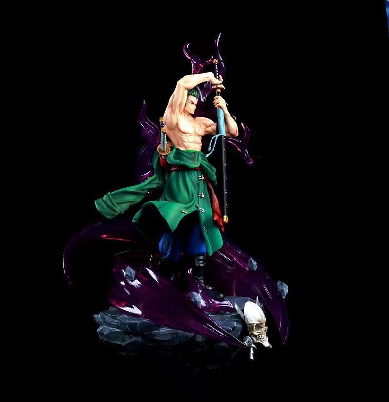 Roronoa Zoro LED Statue