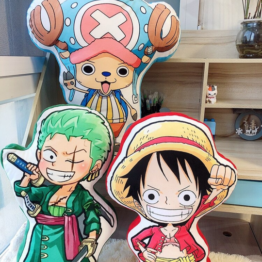 50cm-one-piece-plush-fluffy-pillow-cushion-luffy-zoro-chopper