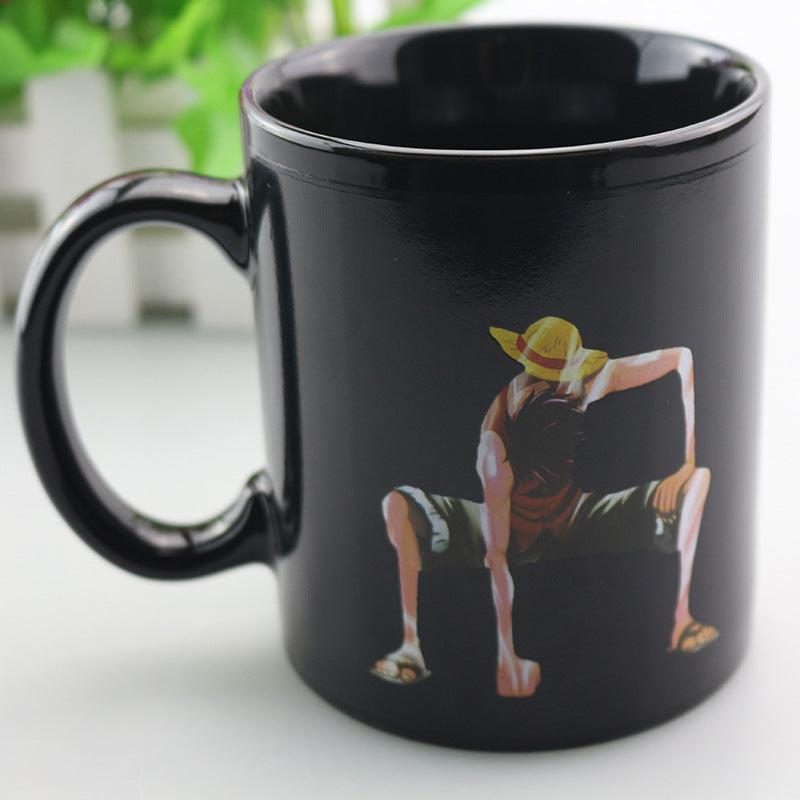 one piece-mugs-luffy-gear secando-Colour-Changing-One-Piece-Mugs-mug