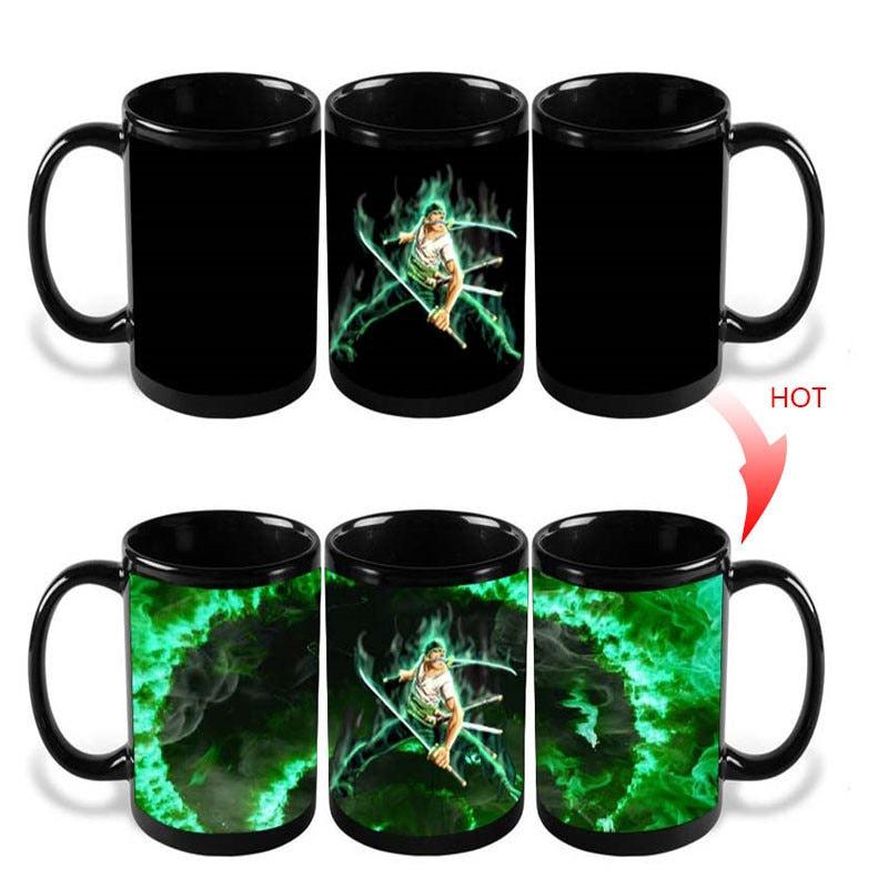 one piece-mugs-zoro-Colour-Changing-One-Piece-Mugs-mug