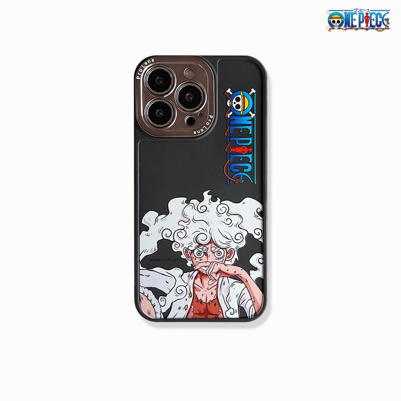 Gear5-monkeydluffy-awaken-fruits-sungodnikka-wano-onepiece-iphone-case-black