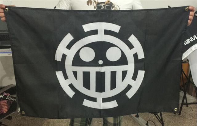 High Quality Flags-flags-flags, law, luffy, one piece, pirate flag, shirohige, whitebeard, zoro-onepiece-anime-manga-onepiecestore-onepieceproducts-MyNakama