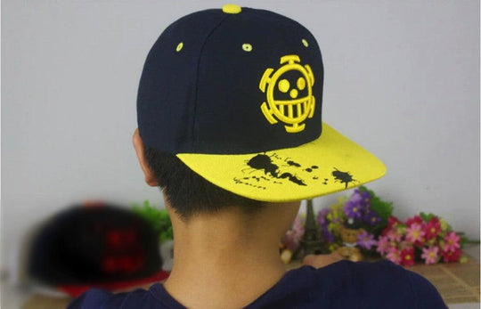 Law - Baseball Cap-Hat-apparel, cap, hat, law, trafalgar, trafalgar law, trucker, trucker hat-onepiece-anime-manga-onepiecestore-onepieceproducts-MyNakama