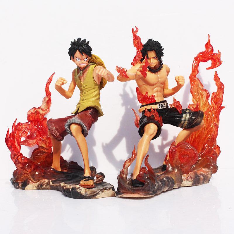 Luffy & Ace Brotherhood - Action Figure-action figure-ace, action figure, luffy-onepiece-anime-manga-onepiecestore-onepieceproducts-MyNakama