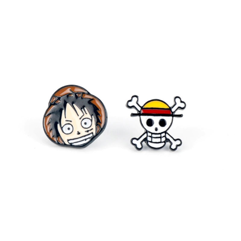 Luffy-OnePieceEarrings-metal-alloy