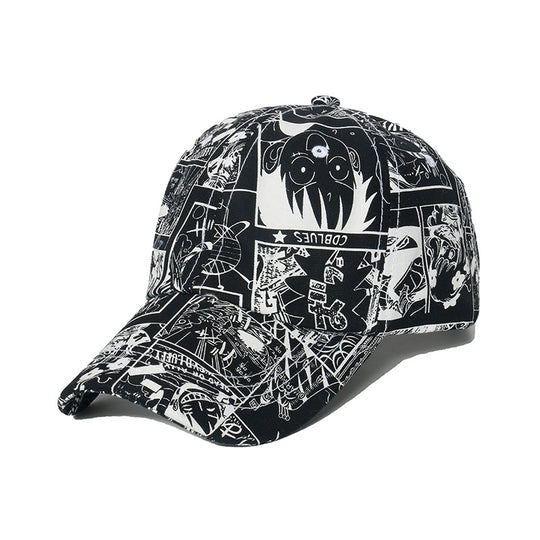 Manga-style-hat-onepiece-anime-baseball-hat-black