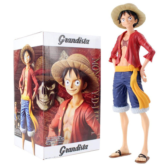 Monkey D. Luffy - Action Figure-action figure-luffy, monkey d luffy, mugiwara, strawhat-onepiece-anime-manga-onepiecestore-onepieceproducts-MyNakama