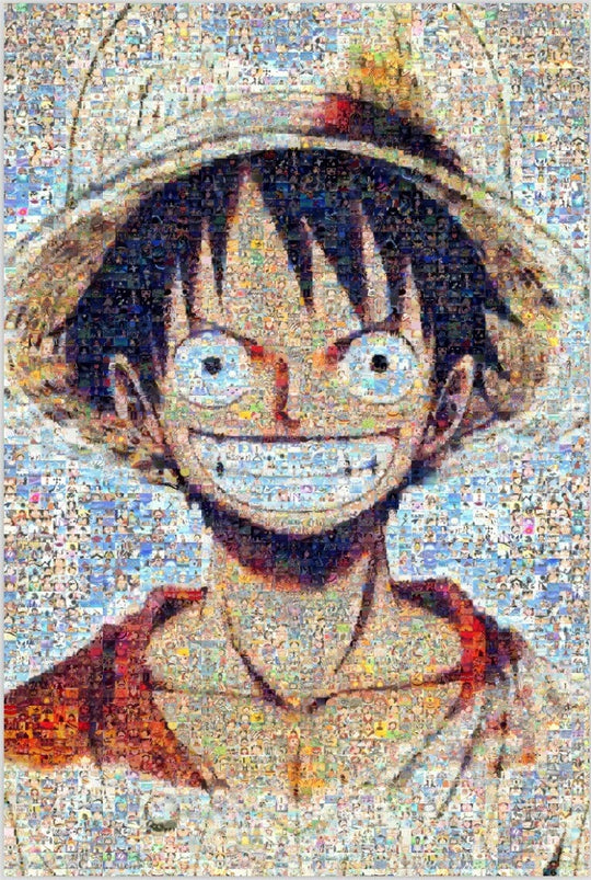 Mosaic-Wooden-Puzzle1000pcs-monkey-d-luffy-onepiece-anime