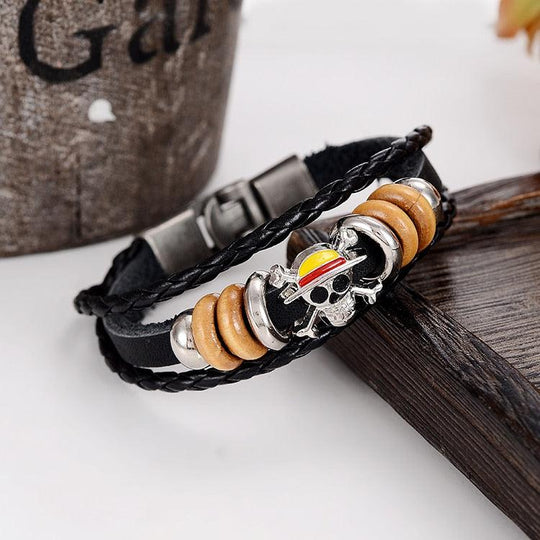 Myltilayer Stainless Steel - One Piece Bracelet-bracelet-bracelet, one piece bracelet-onepiece-anime-manga-onepiecestore-onepieceproducts-MyNakama