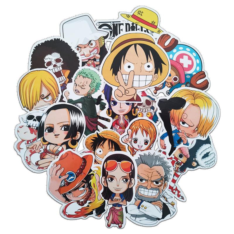 One Piece Characters Waterproof Stickers-stickers-sticker, stickers-onepiece-anime-manga-onepiecestore-onepieceproducts-MyNakama