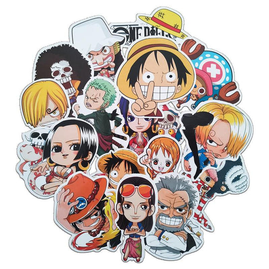 One Piece Characters Waterproof Stickers-stickers-sticker, stickers-onepiece-anime-manga-onepiecestore-onepieceproducts-MyNakama