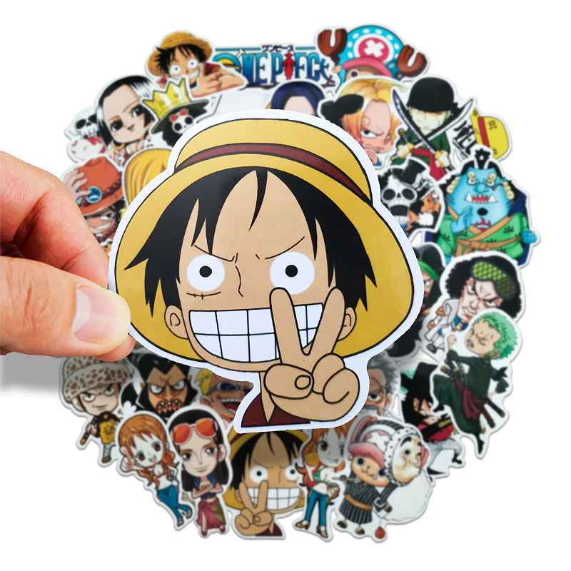 One Piece Characters Waterproof Stickers-stickers-sticker, stickers-onepiece-anime-manga-onepiecestore-onepieceproducts-MyNakama