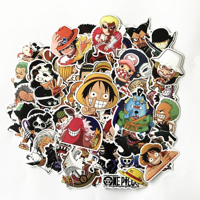 One Piece Characters Waterproof Stickers-stickers-sticker, stickers-onepiece-anime-manga-onepiecestore-onepieceproducts-MyNakama