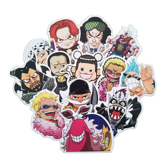 One Piece Characters Waterproof Stickers-stickers-sticker, stickers-onepiece-anime-manga-onepiecestore-onepieceproducts-MyNakama