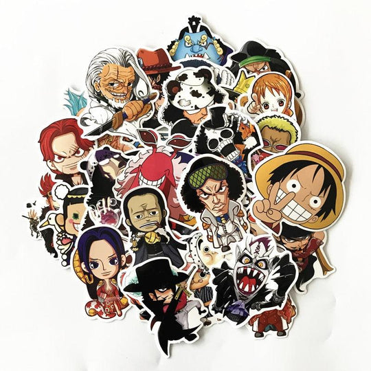 One Piece Characters Waterproof Stickers-stickers-sticker, stickers-onepiece-anime-manga-onepiecestore-onepieceproducts-MyNakama