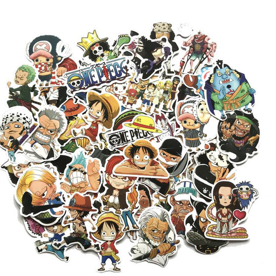 One Piece Characters Waterproof Stickers-stickers-sticker, stickers-onepiece-anime-manga-onepiecestore-onepieceproducts-MyNakama