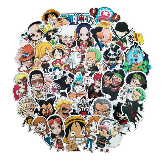 One Piece Characters Waterproof Stickers-stickers-sticker, stickers-onepiece-anime-manga-onepiecestore-onepieceproducts-MyNakama