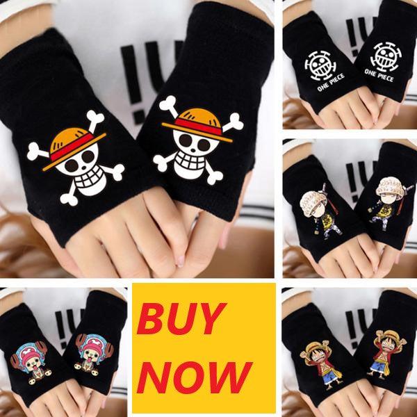 One Piece Cotton Wrist Gloves-accessories-accessories, fashion, gloves, wrist-onepiece-anime-manga-onepiecestore-onepieceproducts-MyNakama