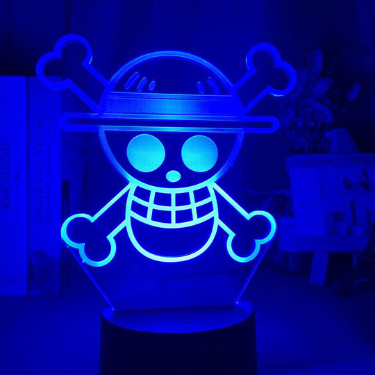 One Piece Logo 3D LED Illusion Lamp-led light-illusion, lamp, led, led light, light, night, night lamp, one piece-onepiece-anime-manga-onepiecestore-onepieceproducts-MyNakama