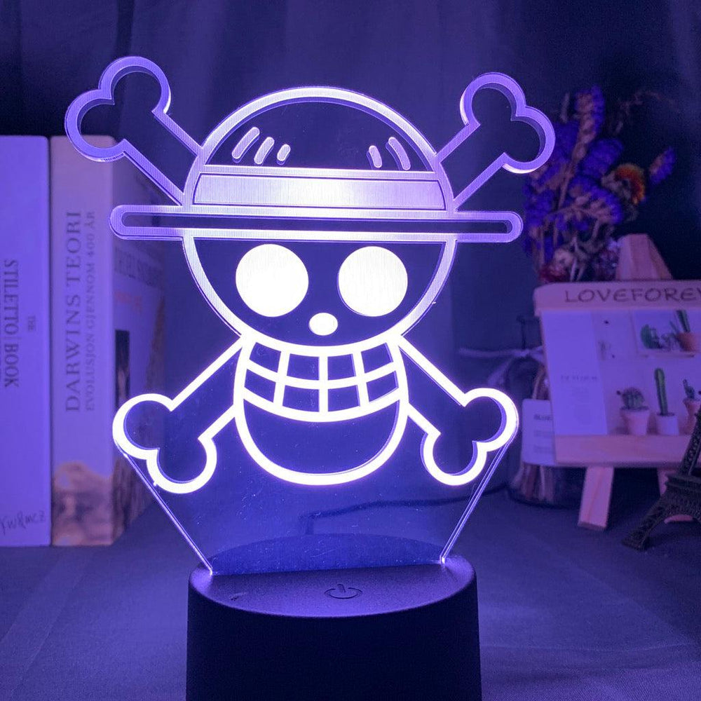 One Piece Logo 3D LED Illusion Lamp-led light-illusion, lamp, led, led light, light, night, night lamp, one piece-onepiece-anime-manga-onepiecestore-onepieceproducts-MyNakama