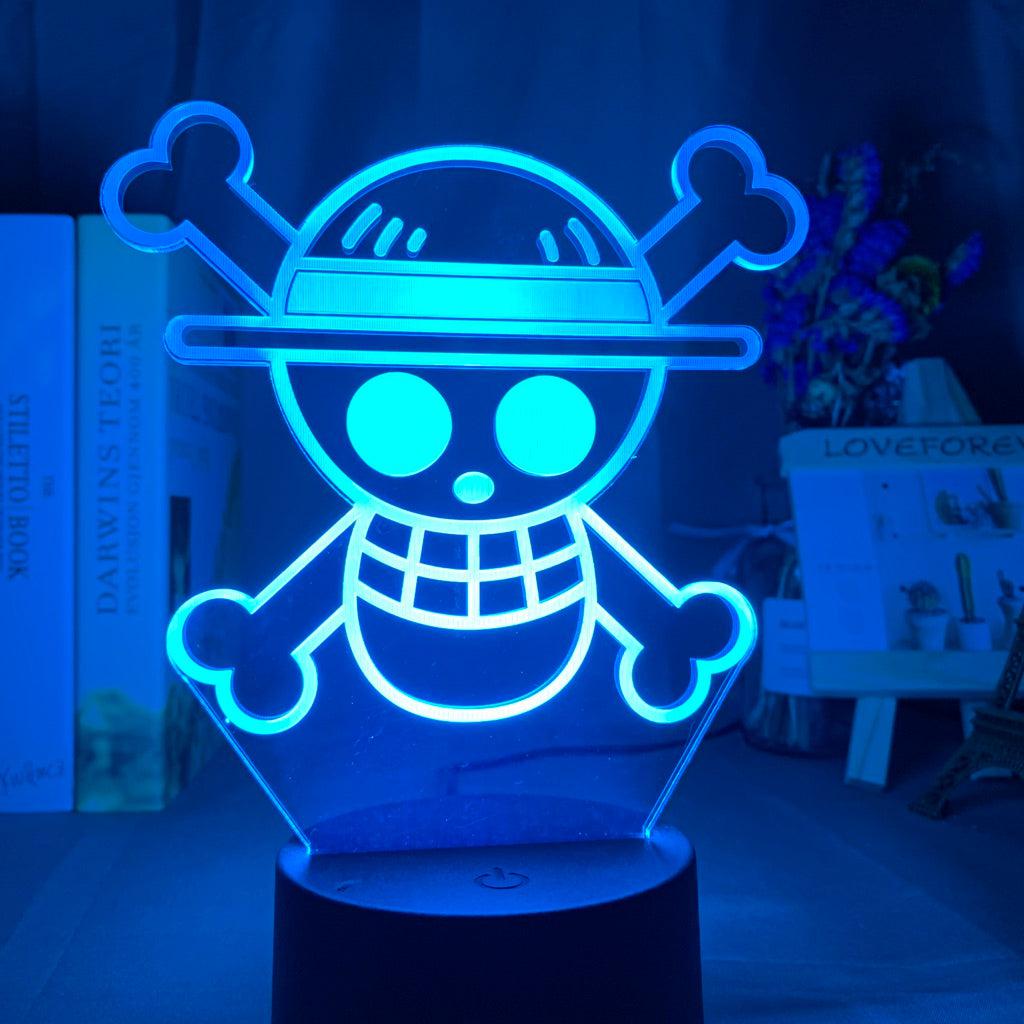 One Piece Logo 3D LED Illusion Lamp-led light-illusion, lamp, led, led light, light, night, night lamp, one piece-onepiece-anime-manga-onepiecestore-onepieceproducts-MyNakama