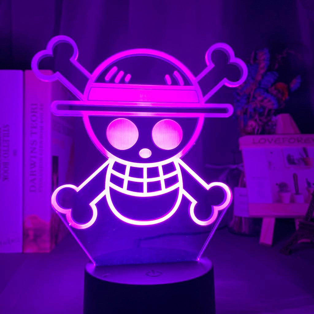 One Piece Logo 3D LED Illusion Lamp-led light-illusion, lamp, led, led light, light, night, night lamp, one piece-onepiece-anime-manga-onepiecestore-onepieceproducts-MyNakama