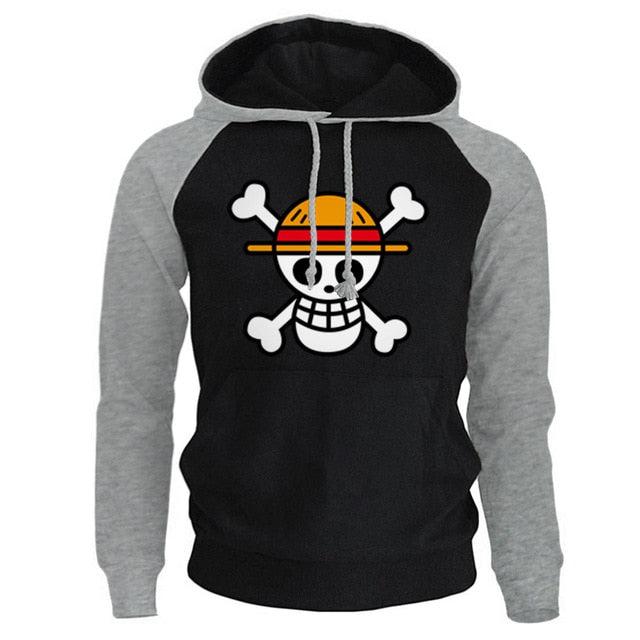 One Piece Logo Hoodie-hoody-hoodies, hoody, one piece, one piece hoody, one piece logo-onepiece-anime-manga-onepiecestore-onepieceproducts-MyNakama-gray-black