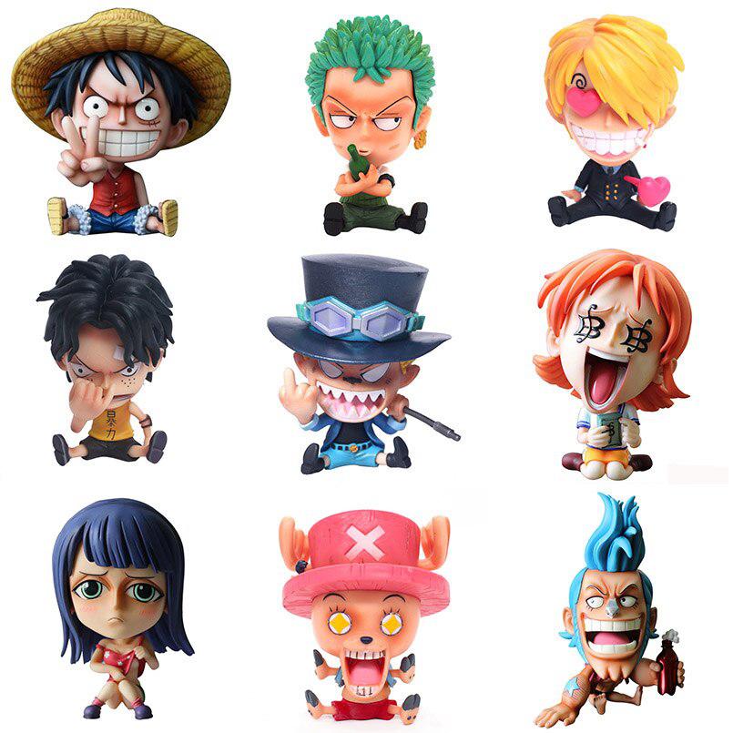 One Piece Mini Figures-action figure-ace, brook, chopper, franky, jimbei, luffy, mini, mugiwaras, nami, one piece, robin, sabo, sanji, strawhats, usopp, zoro-onepiece-anime-manga-onepiecestore-onepieceproducts-MyNakama