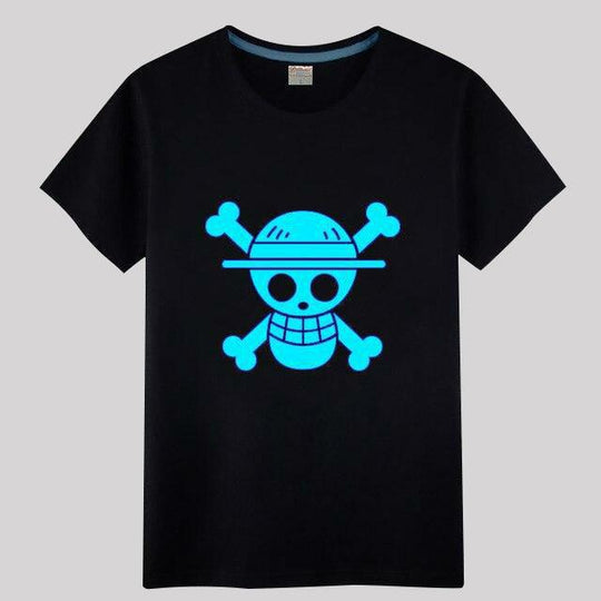 One-Piece-Logo-t-shirt-anime-glow-in-the-dark-luminous