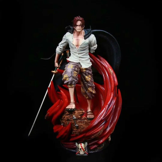 OnePieceRedHairShanksPVCStatue-HighlyDetailed40cmCollectibleFigurine