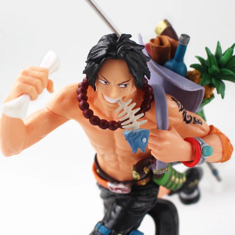 Porgas D. Ace-running-3 brothers-action figure-one piece