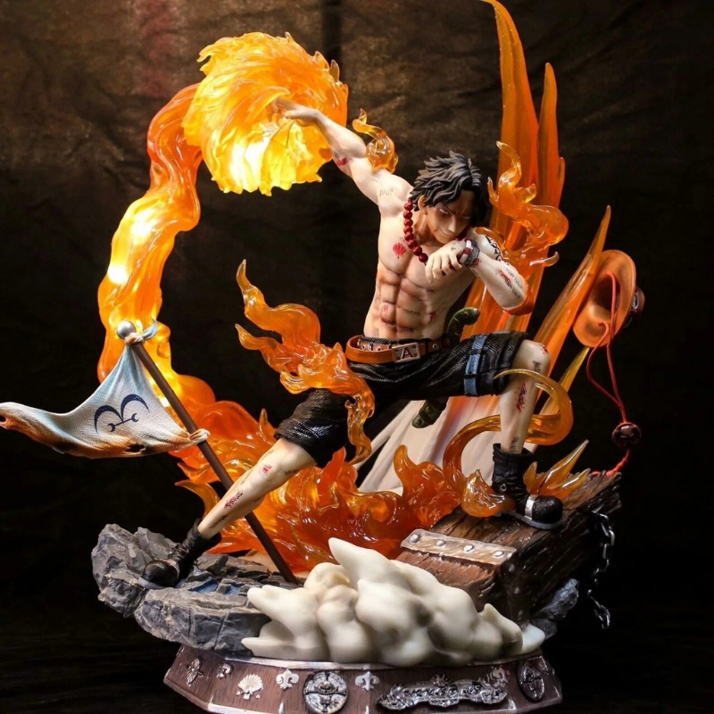 Portgas D. Ace LED - Statue-ace, fire fist, led, led light, portgas, portgas d. ace, statue, statues-onepiece-anime-manga-onepiecestore-onepieceproducts-MyNakama