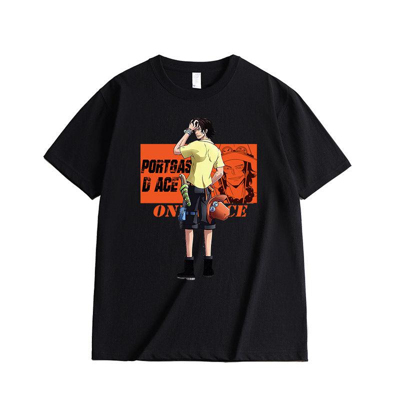 Portgas D. Ace T-shirt-t shirts-ace, apparel, portgas d. ace, t-shirt, t-shirts-onepiece-anime-manga-onepiecestore-onepieceproducts-MyNakama