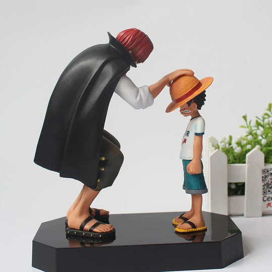 Shanks-Luffy-figure-hat