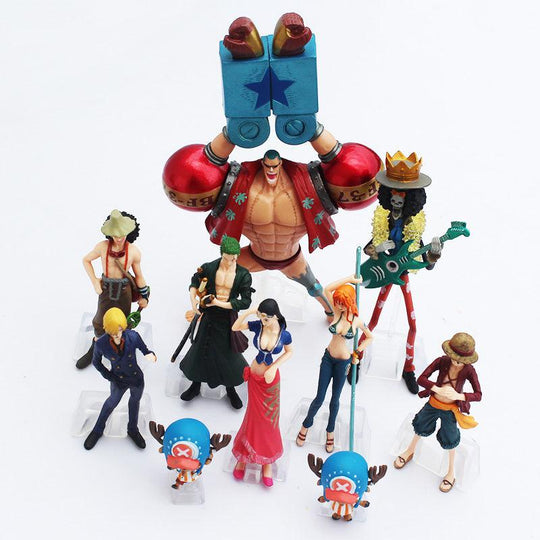 Straw Hat Crew - 2 Years Later - Action Figure-action figure-mugiwaras, straw hat pirates-onepiece-anime-manga-onepiecestore-onepieceproducts-MyNakama